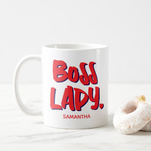 ボスレディービジネスオーナー起業家 コーヒーマグカップ