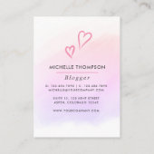 ボスレディービジネスカード 名刺 (裏面)