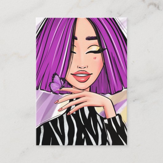 ボスレディービジネスカード 名刺 (正面)