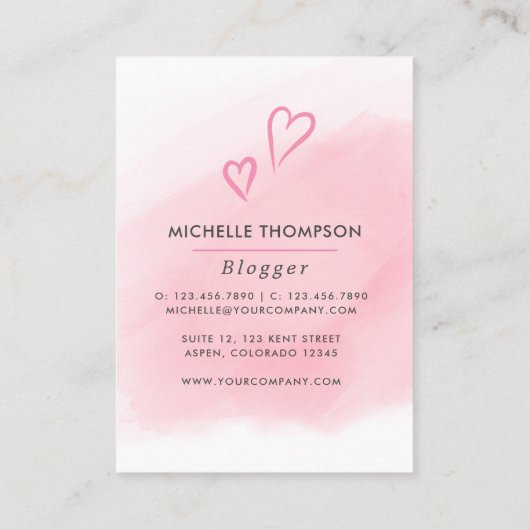 ボスレディービジネスカード 名刺 (裏面)