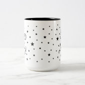 ボスレディーブラックスターツートーンコーヒーマグ ツートーンマグカップ (中央)