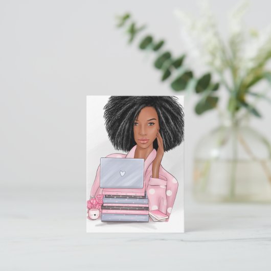 ボスレディーブロガーの名刺 名刺 (スタンド正面)