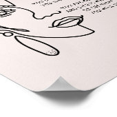 ボスレディ顔バラ金ゴールドやる気を起こさせる引用文 ポスター (角)