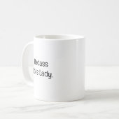 ボスレディ コーヒーマグカップ (正面左)