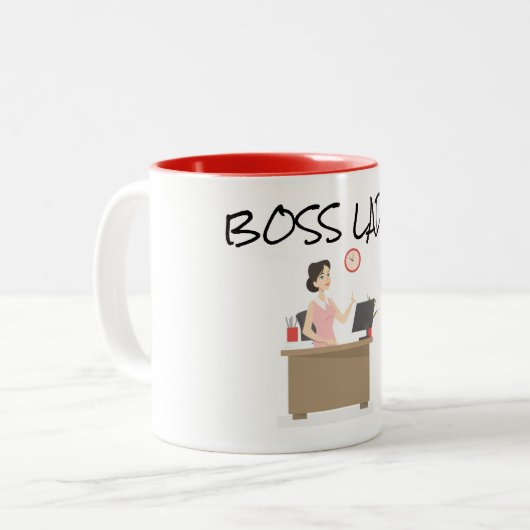 ***ボスレディ*** MAG任意の大事な行事 ツートーンマグカップ (正面左)