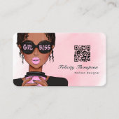 ボスレディQRコード 名刺 (正面)