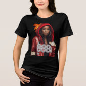 ボスレディTシャツ トリブレンドシャツ トライブレンドＴシャツ (正面)
