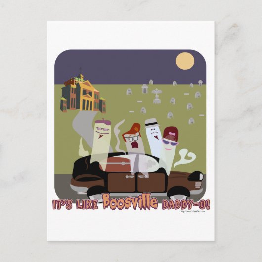 ボスヴィレハロウィーン ポストカード (正面)