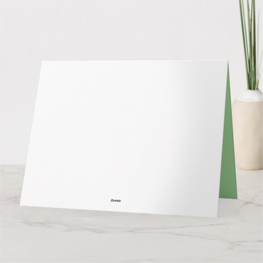 ボス与え会社員ザサッククリスマスカード カード (裏面)