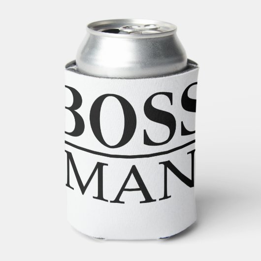 ボス人 缶クーラー (缶正面)