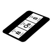 ボス周期表 マグネット (左側)