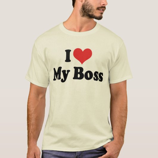 ボス大好きTシャツ Tシャツ (正面)