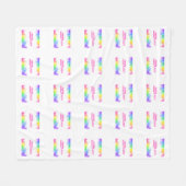 ボス女性毛布 フリースブランケット (正面(横))