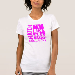 ボス女性Women's Fitness T-shirtのような強奪 Tシャツ