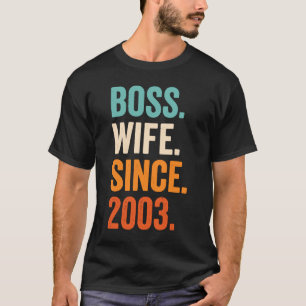 ボス妻2003年20周年結婚以降 Tシャツ