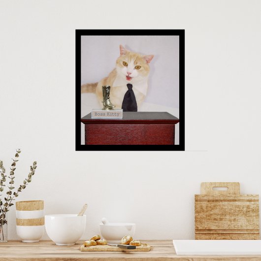 ボス子猫 ポスター (キッチン)