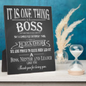 ボス感謝していユー フォトプラーク (側面)
