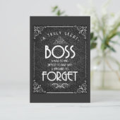 ボス感謝週間カード カード (スタンド正面)