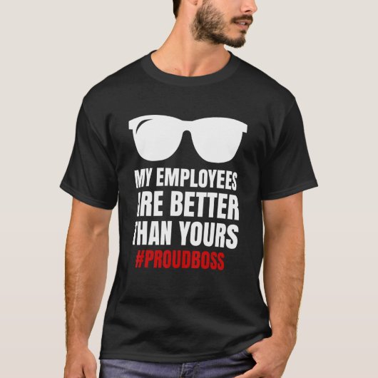 ボス日の社員鑑賞室の女性と女性 Tシャツ (正面)