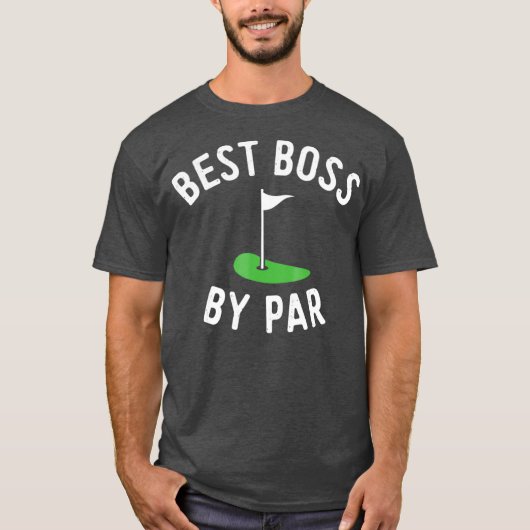 ボス最高のバイパーゴルフゴルフボスデイギフト Tシャツ (正面)