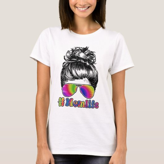 ボス母 - 母の日 Tシャツ (正面)