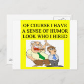 ボス液 ポストカード (正面/裏面)