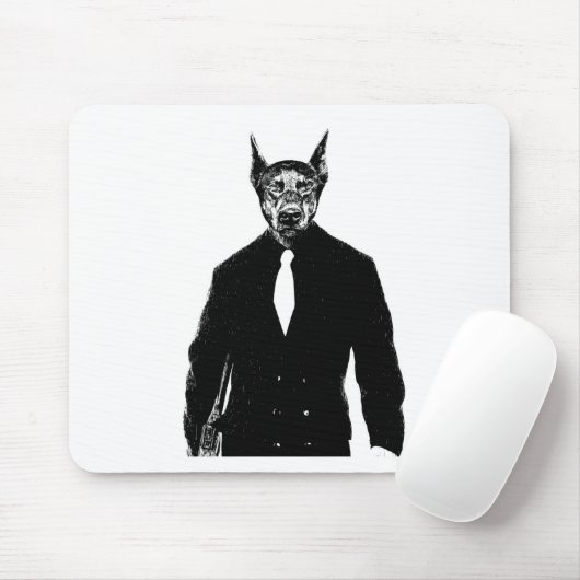 ボス犬 マウスパッド (マウス)