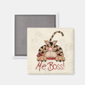 ボス猫 マグネット (正面/裏面)