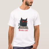 ボス猫 Tシャツ (正面)