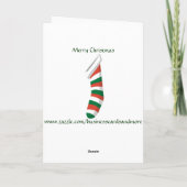 ボス用クリスマスカード シーズンカード (裏面)