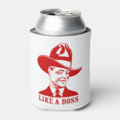 「ボス的」クーラーボックス 缶クーラー (缶正面)