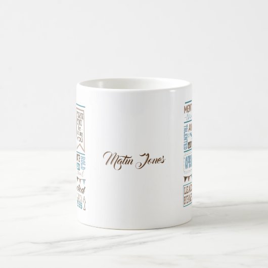 ボス素晴らしマグボスギフト コーヒーマグカップ (中央)