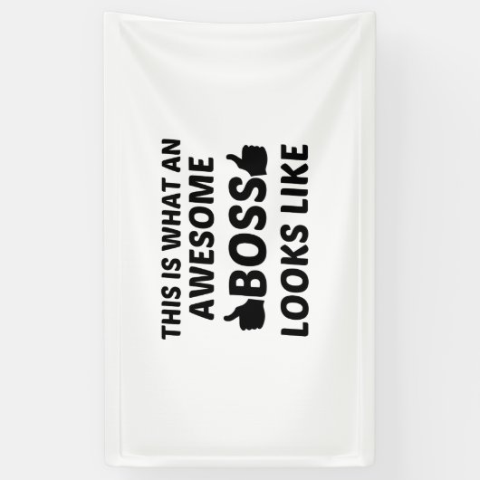 ボス素晴らし 横断幕 (縦)