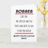 ボス聖句の申し離れ訳ないカード カード (黄色い花)