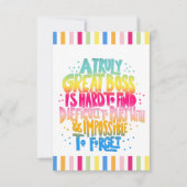 ボス評価週 カード (正面)