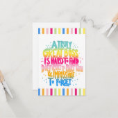 ボス評価週 カード (正面/裏面インサイチュ)