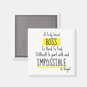 ボス評価週 マグネット (正面/裏面)