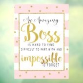 ボス賞感謝してい表示 ウィンドウサイン (シート3)