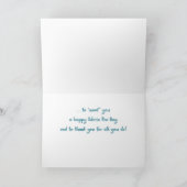 ボス開始日グループおもしろい犬 カード (内部)