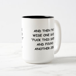 ボス離れのマグは別れ素晴らしのギフト同僚 ツートーンマグカップ