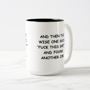 ボス離れのマグは別れ素晴らしのギフト同僚 ツートーンマグカップ