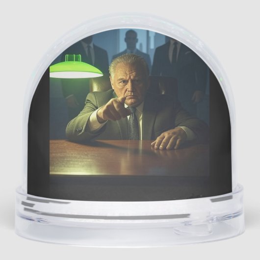 ボス雪の球体 (裏面)