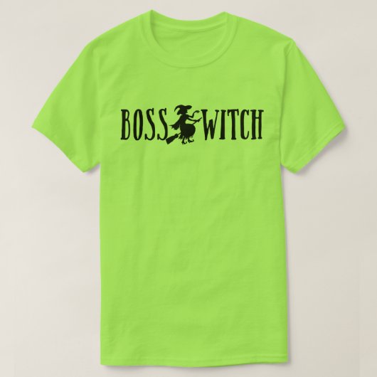 ボス魔女 Tシャツ (デザイン正面)