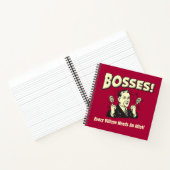 ボス：どの村も馬鹿が必要だ ノートブック (内部)