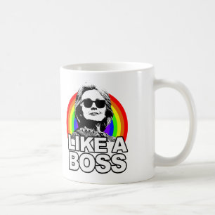 "ボス"ののようなヒラリー・クリントンマグ コーヒーマグカップ