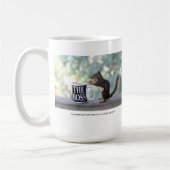"ボス"のリス コーヒーマグカップ (左)