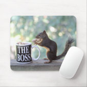 "ボス"のリス マウスパッド (マウス)
