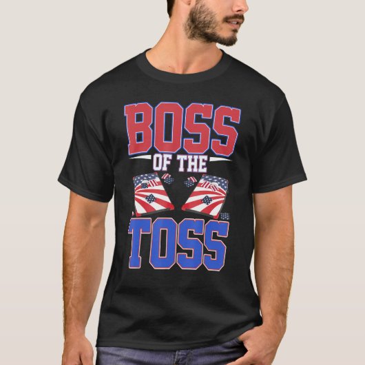 ボス・オブ・ザ・トス・コーンホールおもしろい Tシャツ (正面)