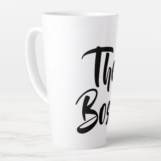 ボス カフェラテマグ (左アングル)