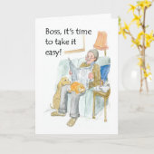 ボス カード (黄色い花)